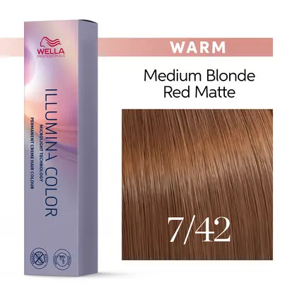 Superhinta Wella Illumina Color 7/42 hiusväri 60ml