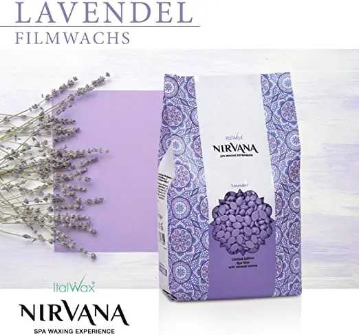 Korkea Laatu ItalWax Nirvana Premium Spa Granules, Lavendel 1000 g