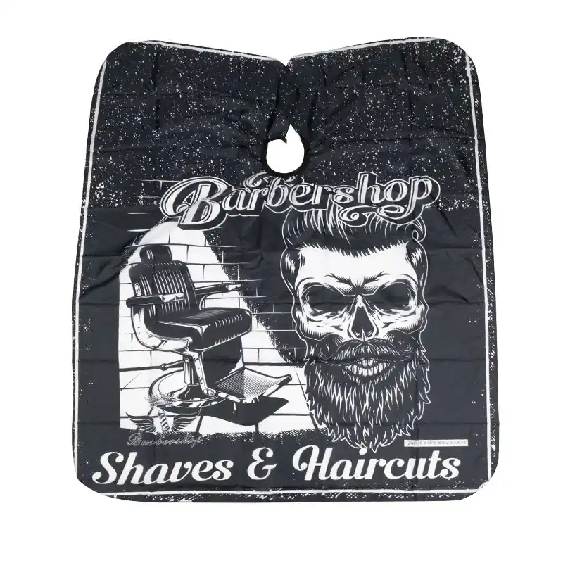 X Barber Skull leikkauskappa Sertifioitu