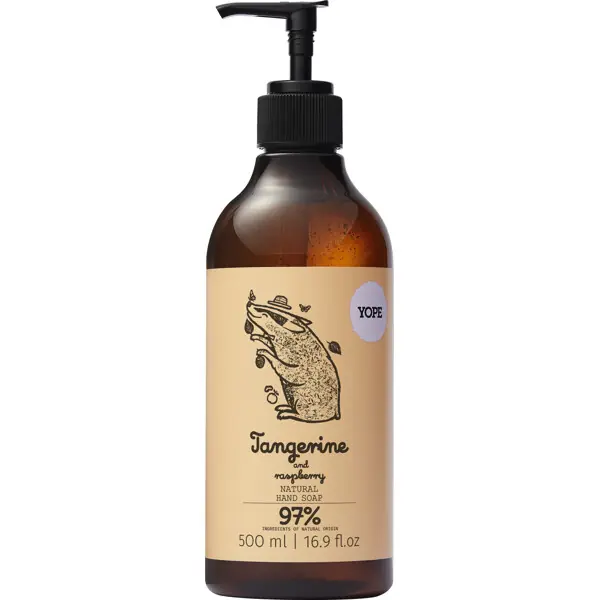Nopea Toimitus YOPE Tangerine & Raspberry Hand Soap