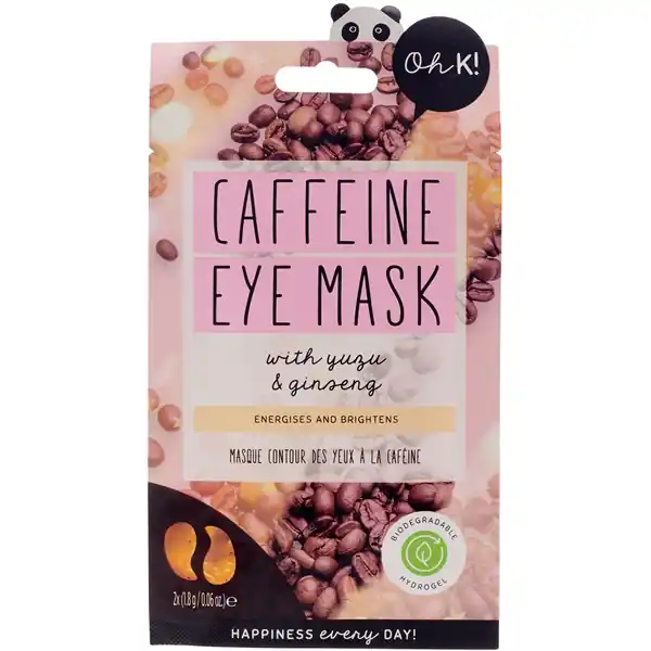 Oh K! Caffeine Eye Mask Halpa Hinta