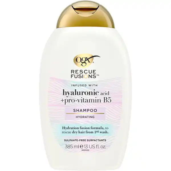 Tilaa Nyt OGX Rescue Fusions Hyaluronic Acid Shampoo