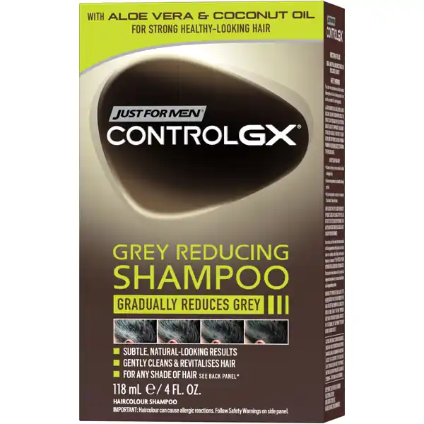 Flash-Tarjous Just For Men Control GX Grey Reducing Shampoo