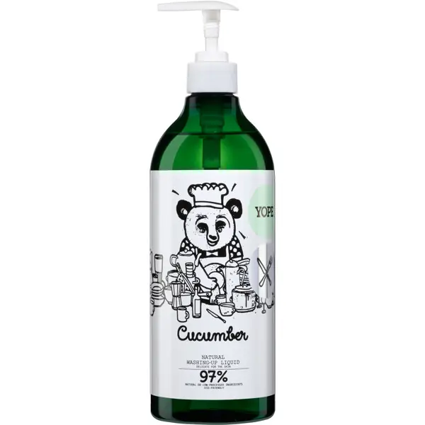 Nopea Toimitus YOPE Cucumber Natural Washing-Up Liquid