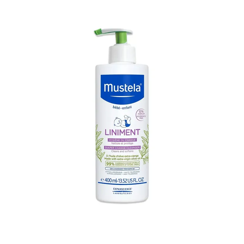 Heti Saatavilla Mustela Baby Puhdistusemulsio Vaippa-Alue 400ml Suomi Toimitus