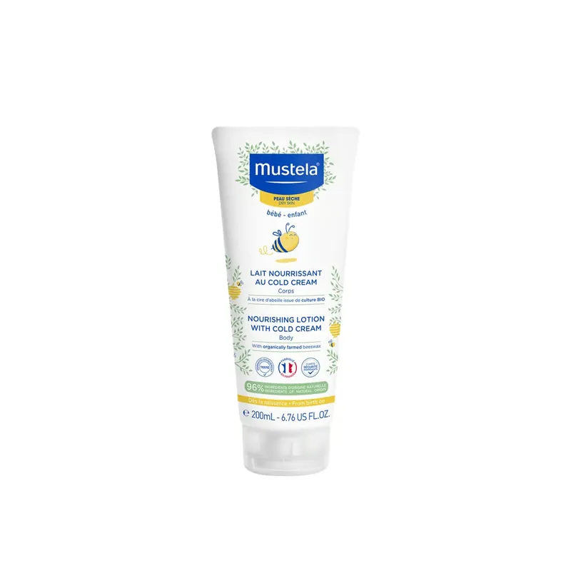 Erikoistarjous Mustela Baby Ravitseva Kuivan Ihon Voide Cold Creamillä 200ml Suomi Toimitus