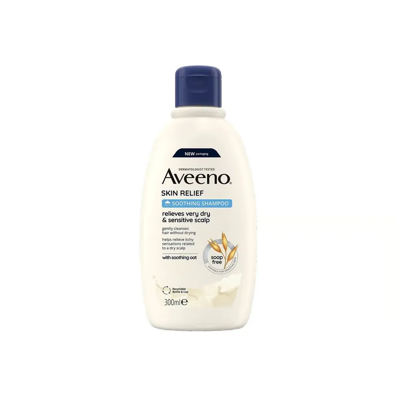 Aveeno Skin Relief Rauhoittava Shampoo 300ml Suomi Toimitus Rajoitettu Tarjous