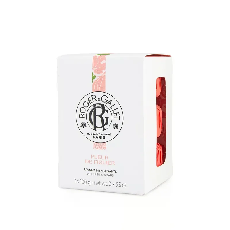 Roger&Gallet Fleur de Figuier Tuoksusaippua Lahjapakkaus 3x100g Suomi Toimitus Alennettu Hinta