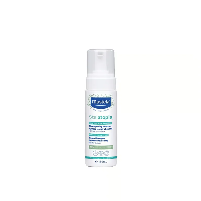 Edullinen Mustela Stelatopia Vaahtoshampoo 150ml Suomi Toimitus