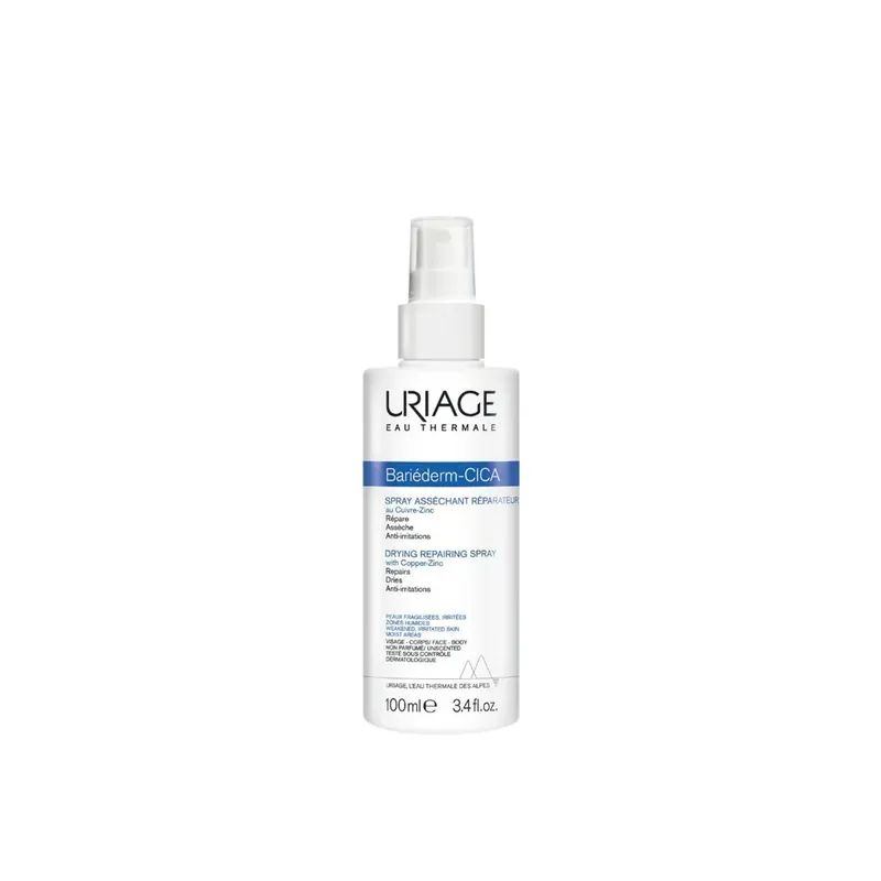 Lähetetään Heti Uriage Bariéderm-CICA Kuivattava Korjaava Suihke 100ml Suomi Toimitus