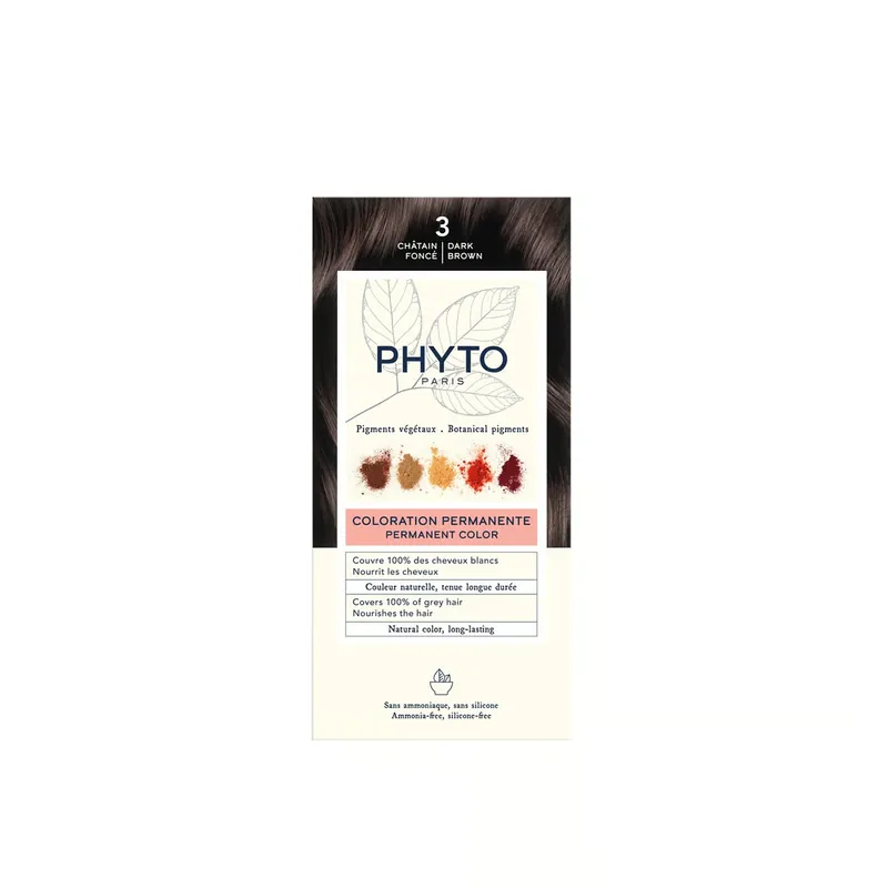 Phytocolor Kestovärjäys Sävy 3 Dark Brown Suomi Toimitus Päivän Tarjous