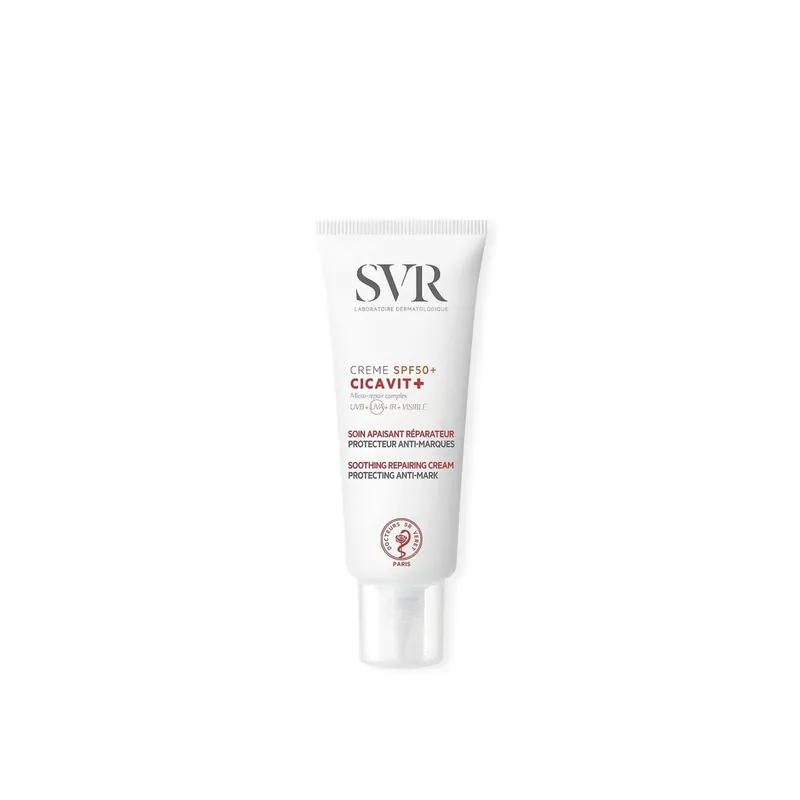 SVR Cicavit+ Rauhoittava Korjaava Suojaava Jälkiä Ehkäisevä Hoito SPF50+ 40ml Suomi Toimitus Korkea Laatu