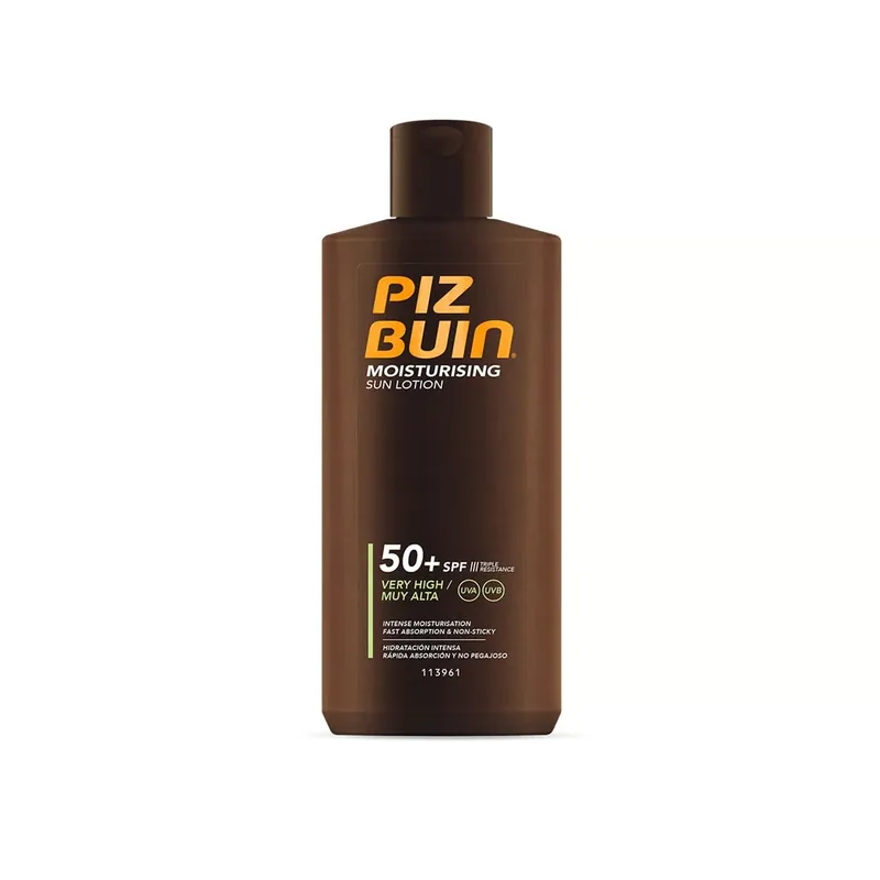 Superhinta Piz Buin Kosteuttava Aurinkovoide SPF50+ 200ml Suomi Toimitus