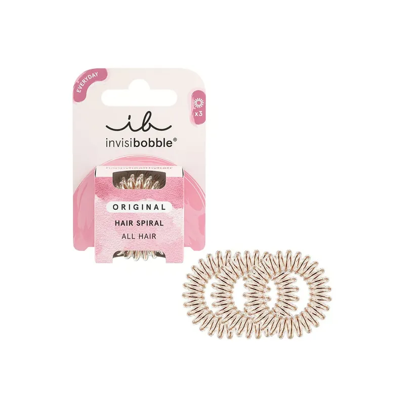 Löytö invisibobble Original Time to Shine Bronze Me Pretty x3 Suomi Toimitus