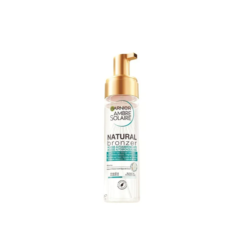 Päivän Tarjous Garnier Ambre Solaire Natural Bronzer Itseruskettava Vaahto 200ml Suomi Toimitus