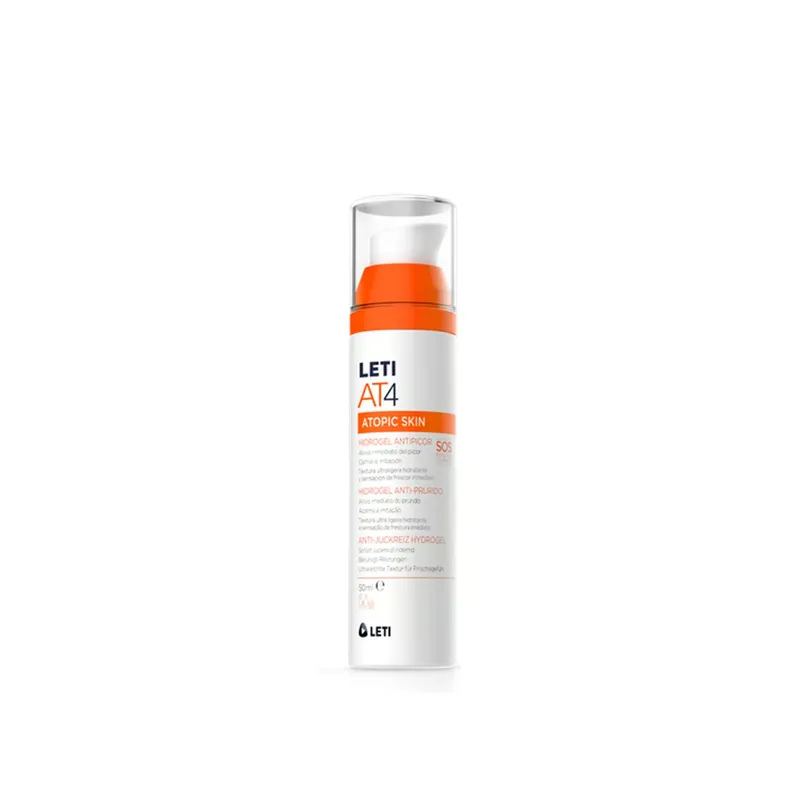 Suoraan Valmistajalta LETI AT4 Atooppisen Ihon Kutinaa Ehkäisevä Hydrogeeli 50ml Suomi Toimitus