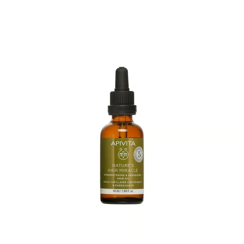 Paras Hinta APIVITA Nature‘s Hair Miracle Vahvistava & Energisoiva Hiusöljy 50ml Suomi Toimitus