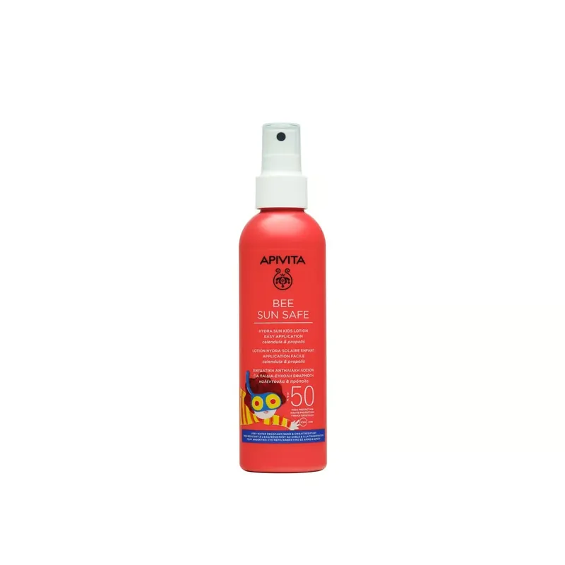 Osta Tänään APIVITA Bee Sun Safe Hydra Sun Kids Aurinkovoide SPF50 200ml Suomi Toimitus