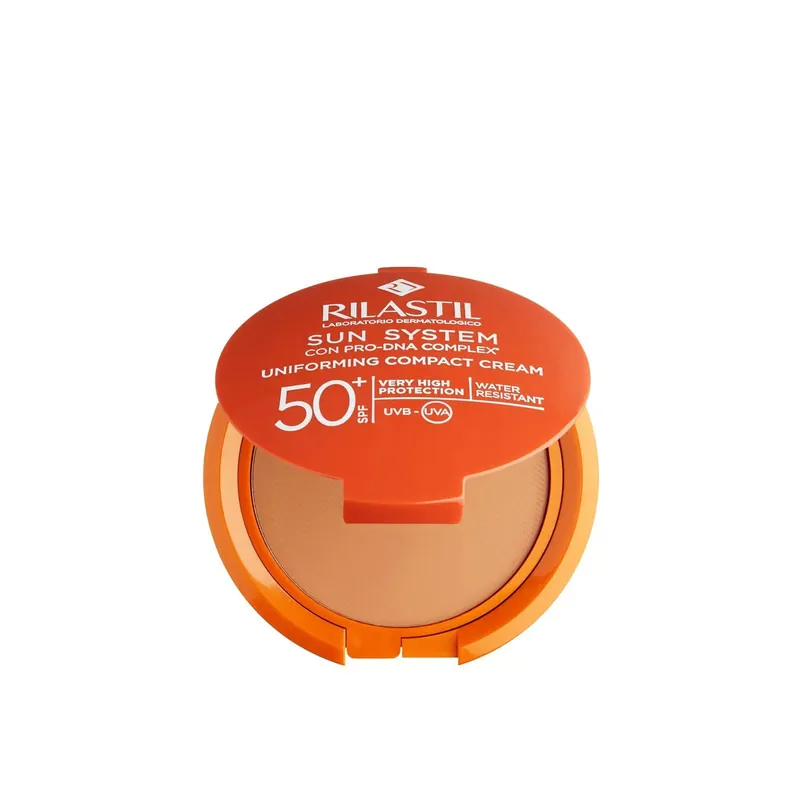 Rilastil Sun System Yhtenäistävä Puuterivoide SPF50+ 03 Bronze 10g Suomi Toimitus Superhinta