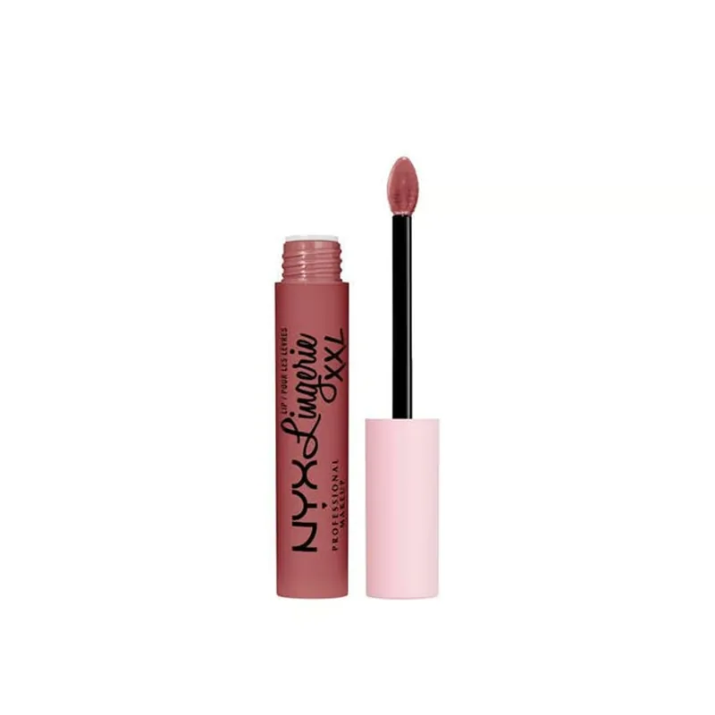 Tukkuhinta NYX Pro Makeup Lip Lingerie XXL Matta Nestemäinen Huulipuna Strip‘d Down 4ml Suomi Toimitus