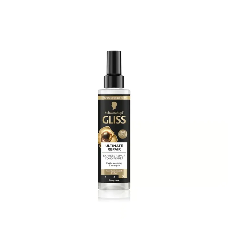 Osta Tänään Schwarzkopf Gliss Ultimate Repair Express-suihkehoitoaine 200ml Suomi Toimitus