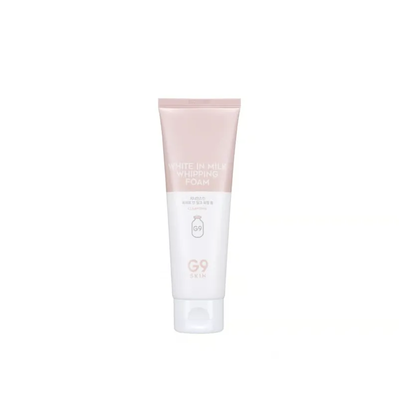 Rajoitettu Tarjous G9 Skin White in Milk Vaahtoutuva Puhdistusvaahto 120ml Suomi Toimitus