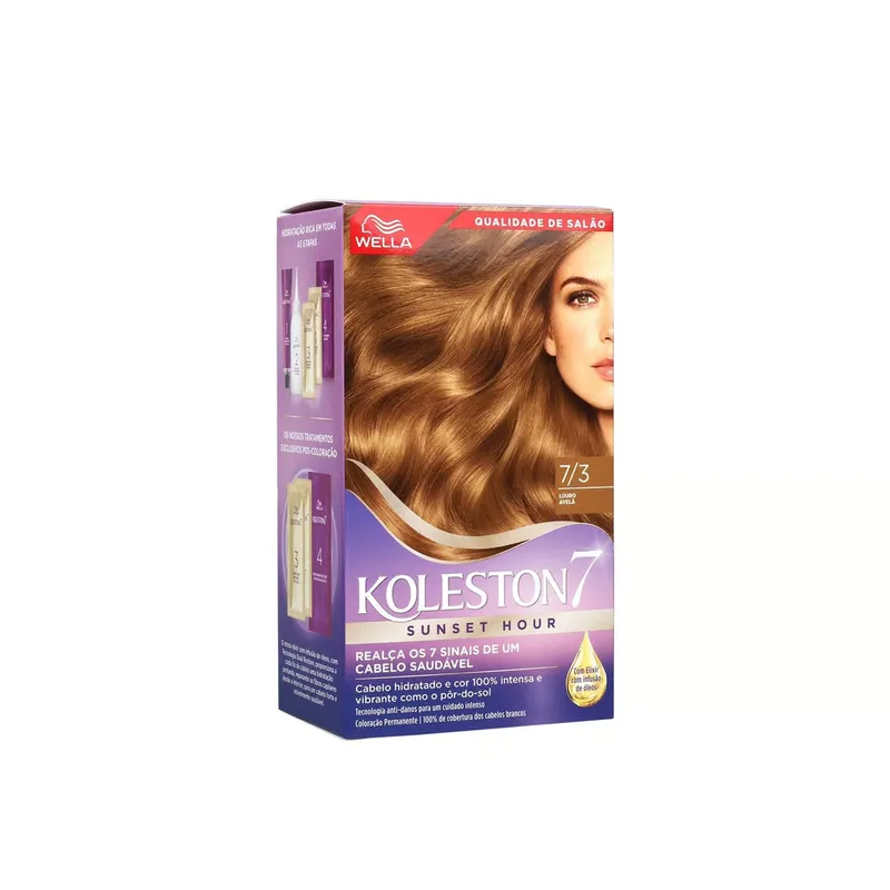 Wella Koleston 7/3 Hazelnut Kestävä Hiusväri Suomi Toimitus Edullinen Hinta