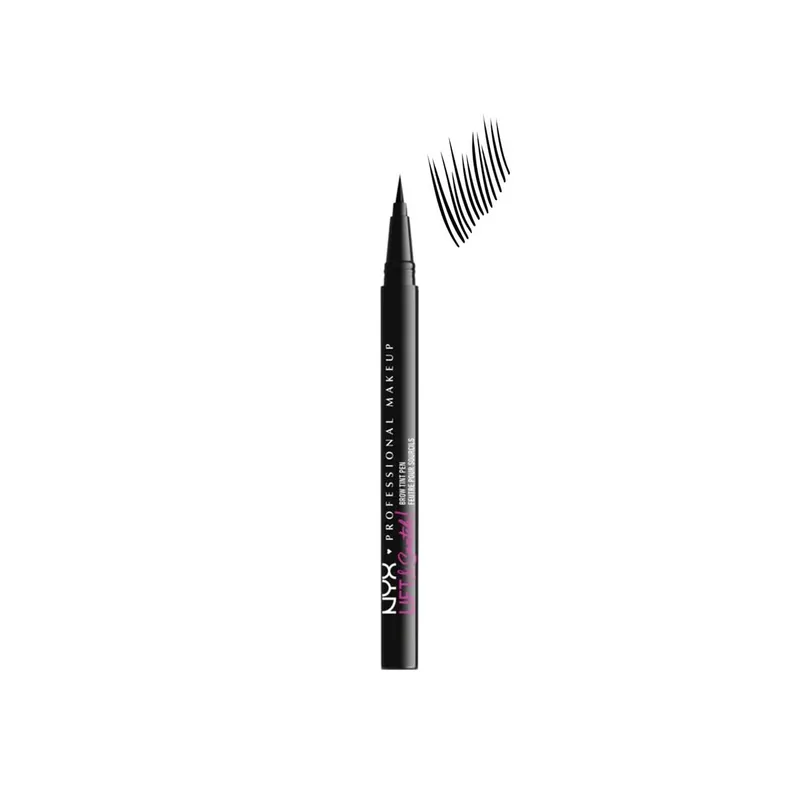 NYX Pro Makeup Lift & Snatch! Kulmakynä Black 1ml Suomi Toimitus Tehdashinta