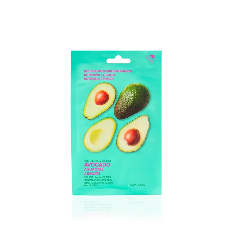 Alennettu Holika Holika Pure Essence Kangasnaamio Avocado 23ml Suomi Toimitus