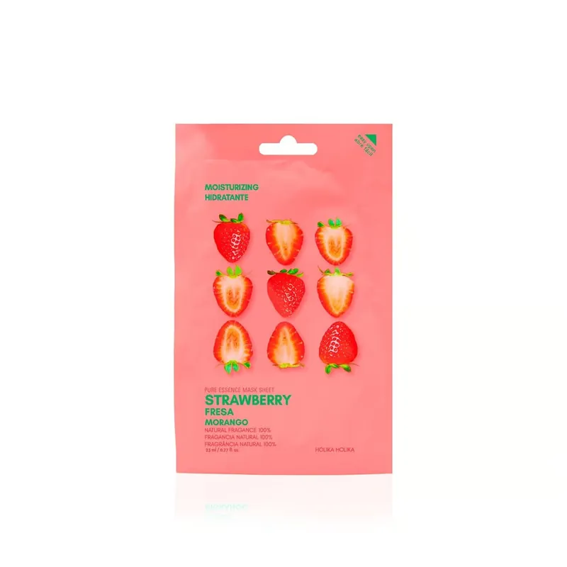 Holika Holika Pure Essence Kangasnaamio Mansikka 23ml Suomi Toimitus Alkuperäinen
