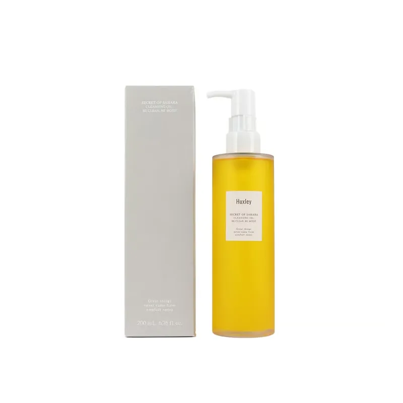 Flash-Tarjous Huxley Cleansing Oil Be Clean Be Moist 200ml Suomi Toimitus