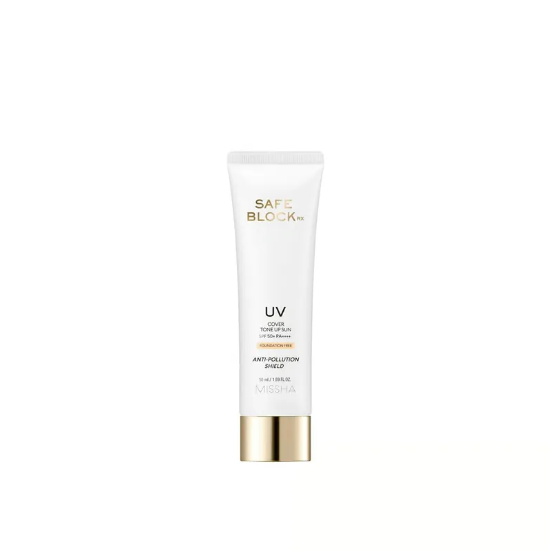 Bestseller Missha Safe Block RX Peittävä Kirkastava Aurinkovoide SPF50+ 50ml Suomi Toimitus