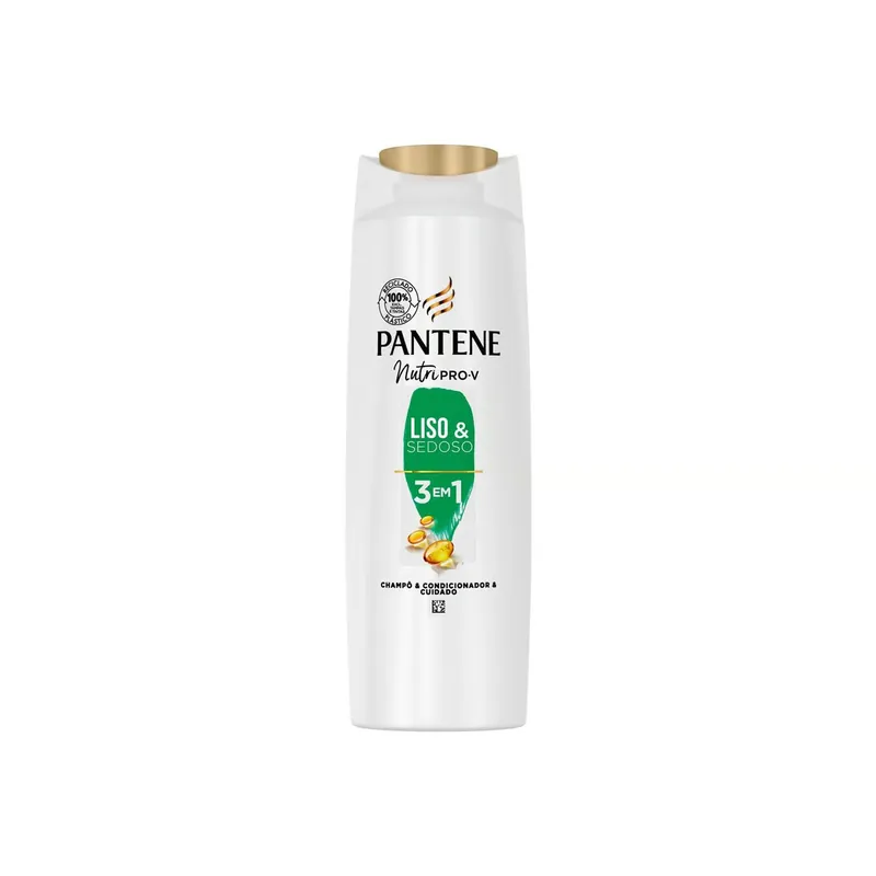 Pantene Nutri Pro-V Smooth & Sleek 3-In-1 Shampoo 300ml Suomi Toimitus Kampanjahinta