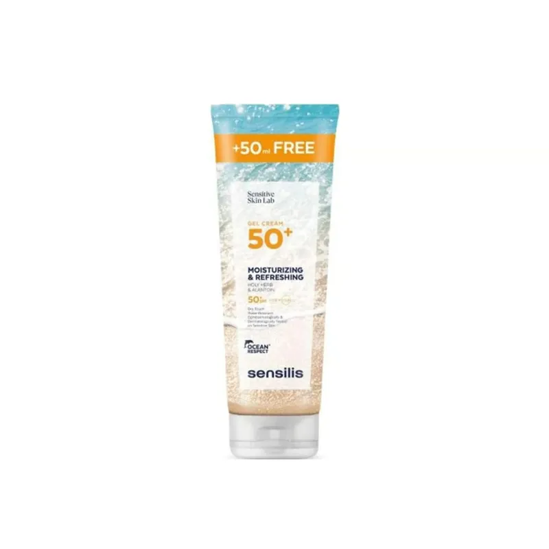 Sensilis Kosteuttava & Virkistävä Geeli-Voide SPF50+ 250ml Suomi Toimitus Tarjous