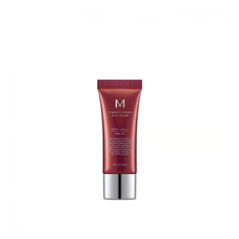 Nopea Toimitus Missha M Perfect Cover BB-voide SPF42 21 Light Beige 20ml Suomi Toimitus
