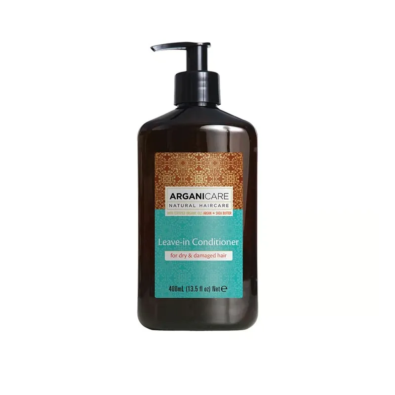 Uusi Malli Arganicare Argan & Shea Butter Leave-in-Hoitoaine Kuiville & Vaurioituneille Hiuksille 400ml Suomi Toimitus