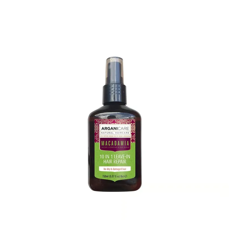 Arganicare Macadamia 10-In-1 Leave-in Hiuksia Korjaava Hoito 150ml Suomi Toimitus Eniten Myyty