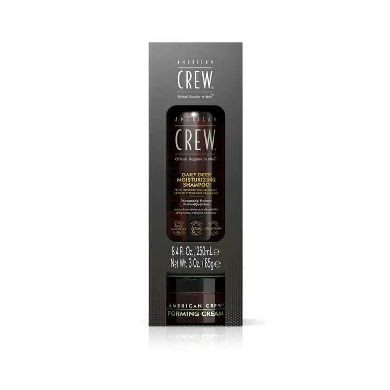 American Crew Forming Cream ja Päivittäinen Syväkosteuttava Shampoo -setti Suomi Toimitus Alennus
