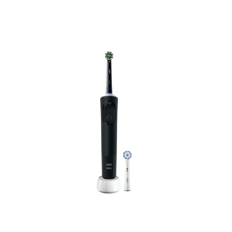 Alkuperäinen Oral-B Vitality Pro Protect X Clean Box Sähköhammasharja Black Suomi Toimitus