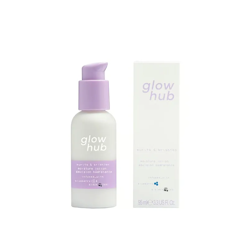 Viimeinen Mahdollisuus Glow Hub Purify & Brighten Kosteusemulsio 95ml Suomi Toimitus