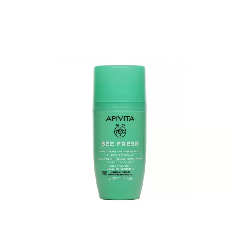 Uusi Kokoelma APIVITA Bee Fresh 24h Deodorantti Propolis & Probiootit 50ml Suomi Toimitus