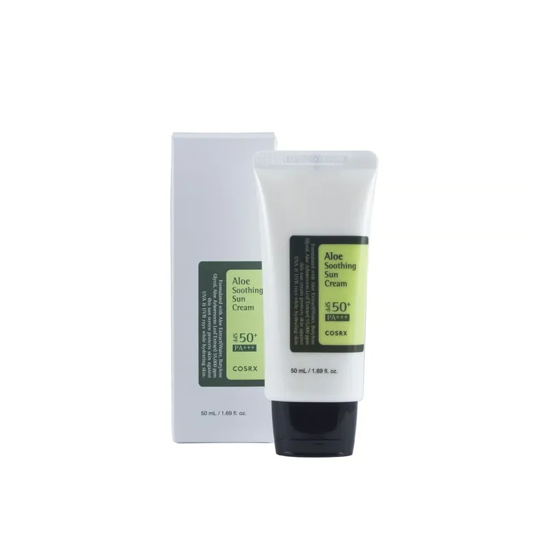 Rajoitettu Tarjous COSRX Aloe Rauhoittava Aurinkovoide SPF50+ 50ml Suomi Toimitus