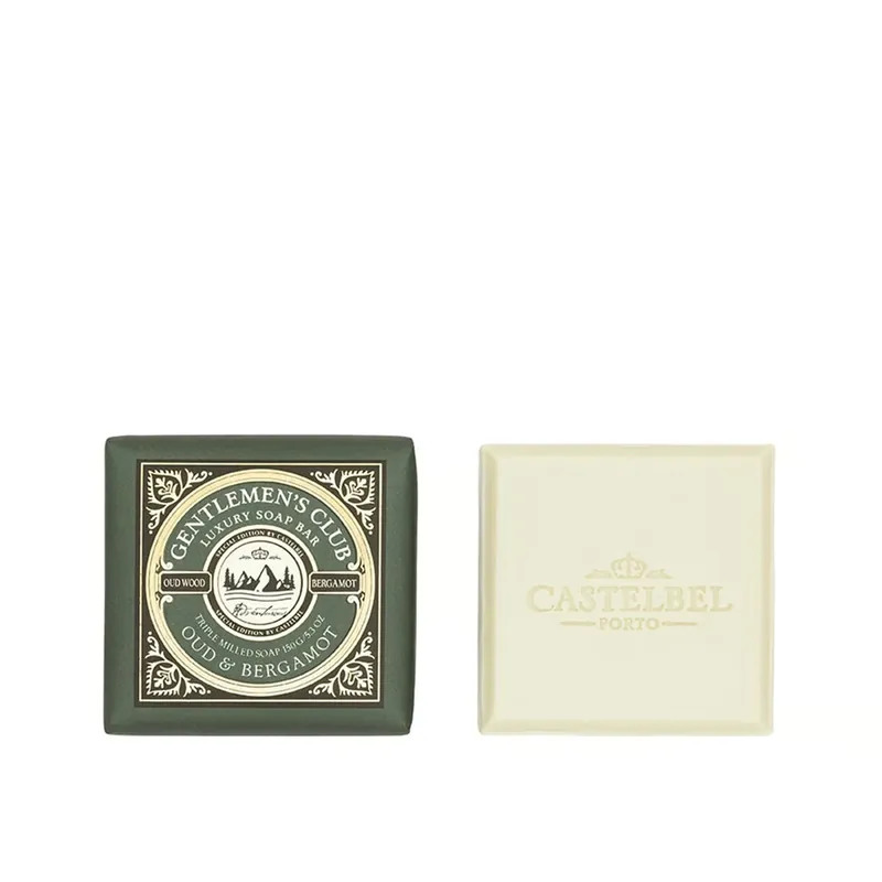 Päivän Tarjous Castelbel Gentlemen‘s Club Oud & Bergamot Palasaippua 150g Suomi Toimitus