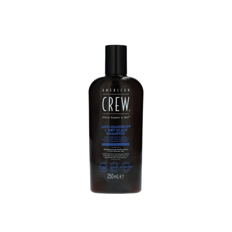 American Crew Hilseytä + Kuivaa Päänahkaa Ehkäisevä Shampoo 250ml Suomi Toimitus Viikonlopputarjous