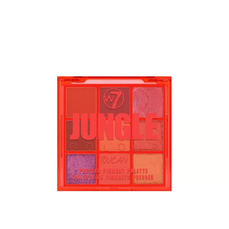 W7 Makeup Jungle Color Toucan Puristepigmenttipaletti 8.1g Suomi Toimitus Alennettu