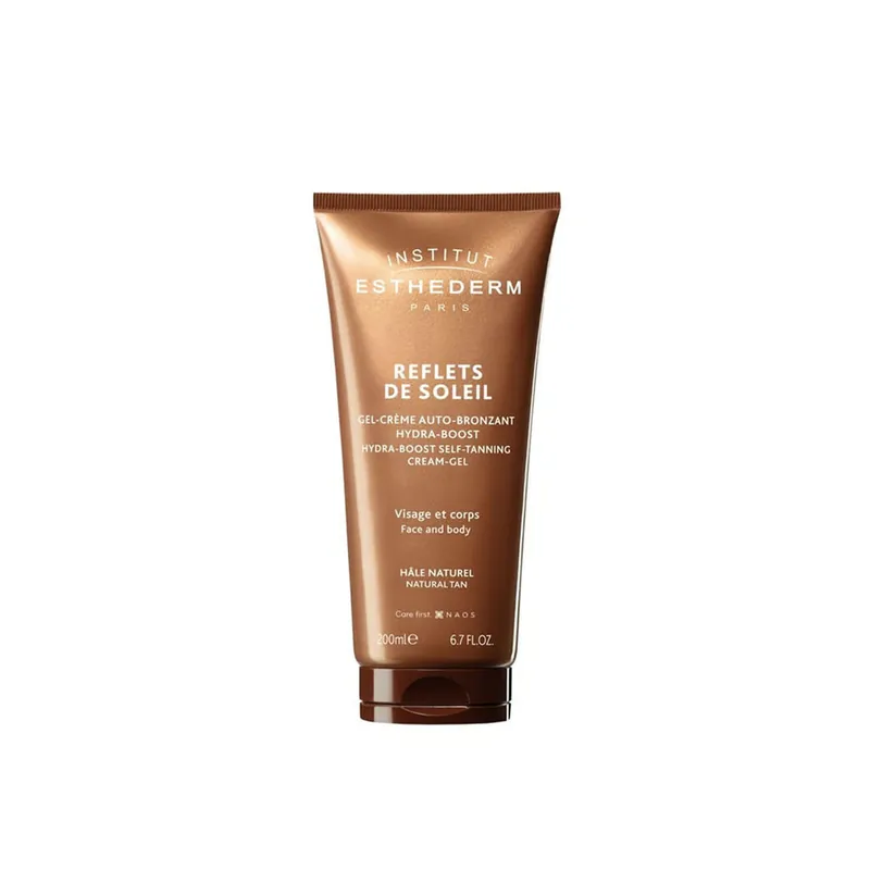 Esthederm Reflets de Soleil Hydra-Boost Itseruskettava Voidegeeli 200ml Suomi Toimitus Viikonlopputarjous