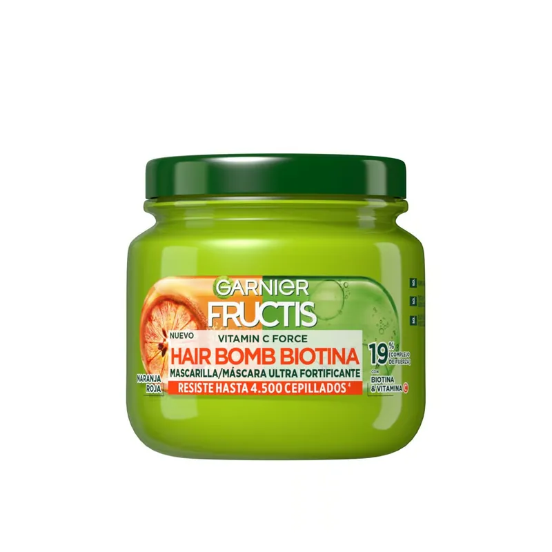 Garnier Fructis Vitamin C Force Hiuspommi Biotiini Naamio 320ml Suomi Toimitus Vain Tänään