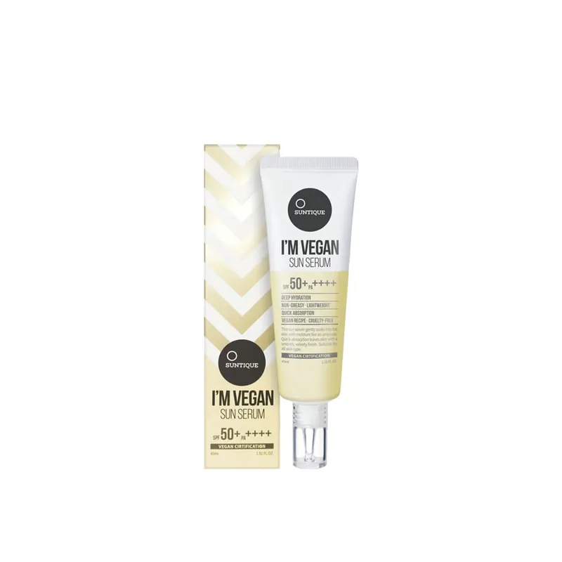 Suntique I‘m Vegan Aurinkoseerumi SPF50+ 50ml Suomi Toimitus Turvallinen Maksu