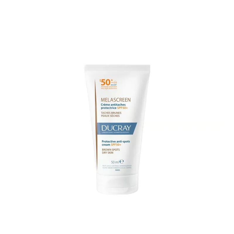 Ducray Melascreen Suojaava Anti-Tummat Läiskät Voide SPF50+ 50ml Suomi Toimitus Turvallinen Maksu