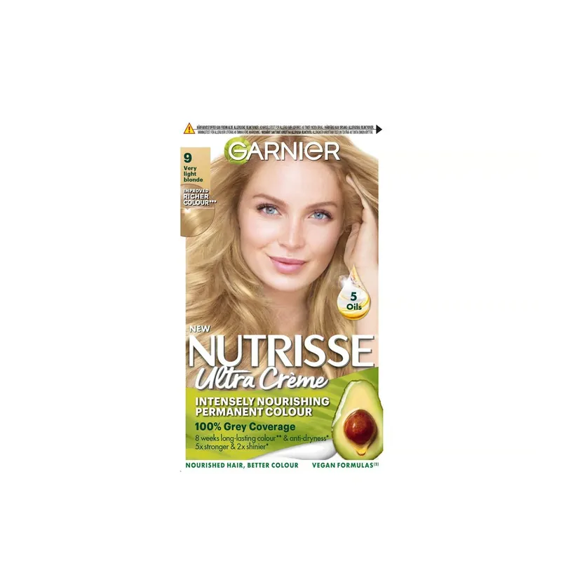 Garnier Nutrisse Ultra Crème Kestävä Hiusväri 9 Very Light Blonde Suomi Toimitus Suosittu